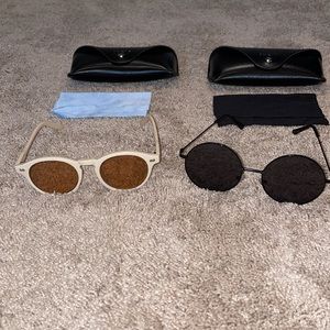 Sunglasses with case & cleaner BRAND NEW